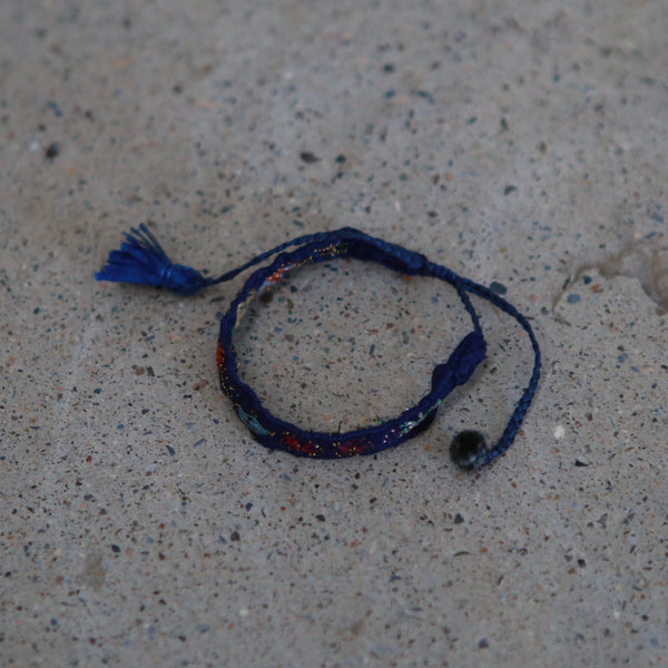 Antomoon Silk Embroidered Bracelet ATM-Antomoon-1-05-Dark Palette (Antomoon-1-1)